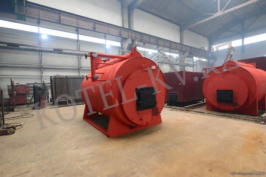 Твердотопливный парогенератор на угле