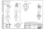 Чертеж циклона ЦН-15-600-1УП