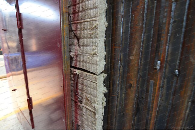 Котел твердотопливный 1630 кВт - обмуровка