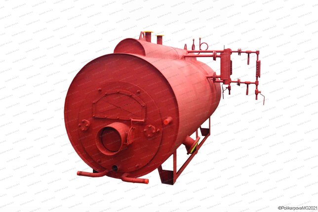 Дизельный жаротрубный котел 300 кг пара в час 115 С